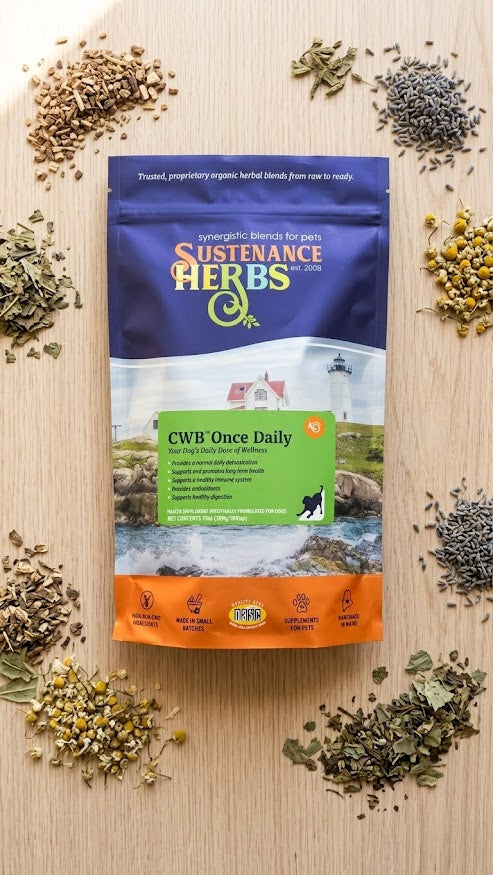 CWB™-Once Daily – Organic Dog Wellness – Sustenance Herbs