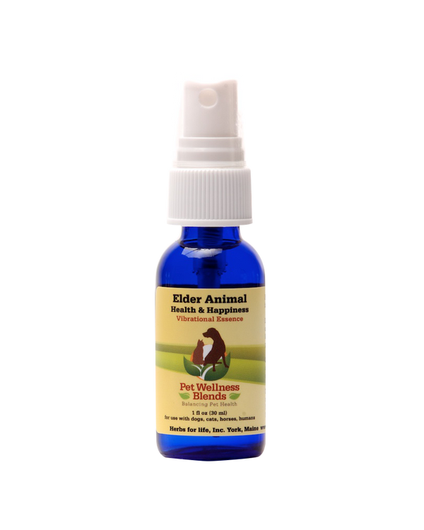1 oz bottle of sustenance herbs for pets flower essence for senior pets