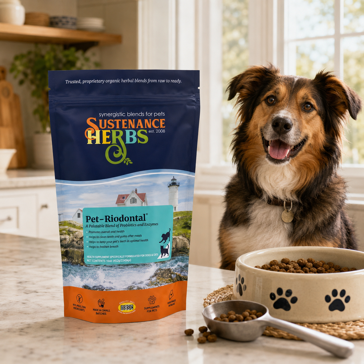 Pet-Riodontal® – Natural Oral Health Support for Dogs & Cats