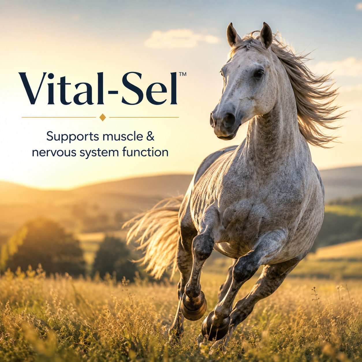 Vital-Sel™ – Muscle & Nervous System Support for Horses