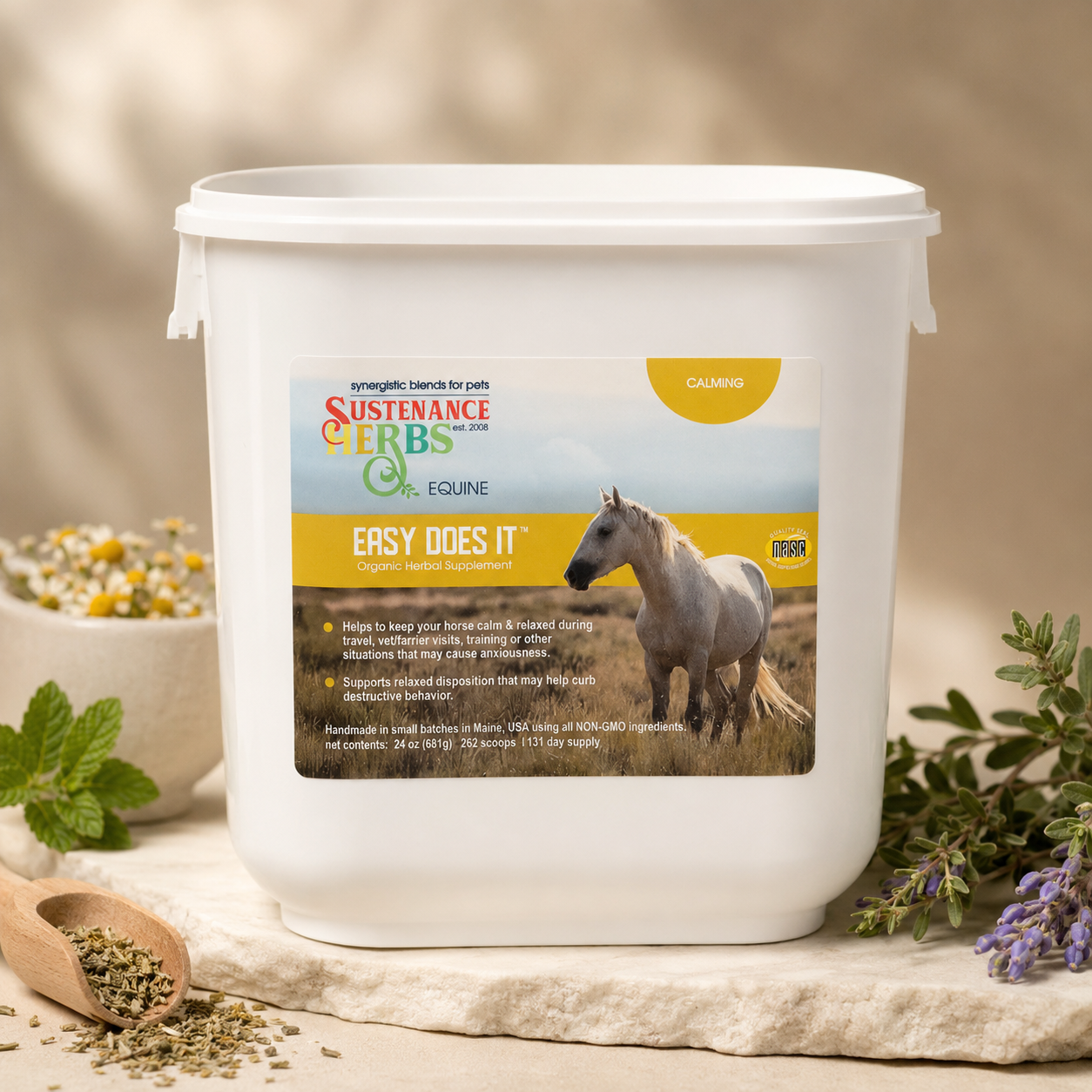Easy Does It™ | Organic Calming Support for Horses