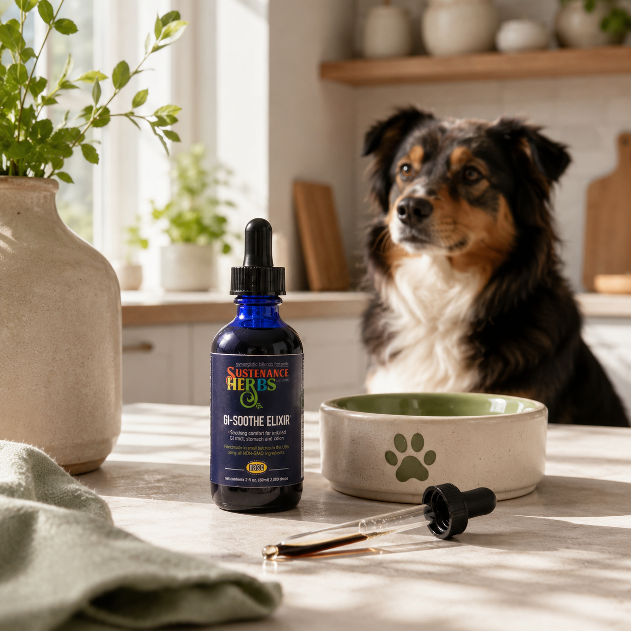 GI Soothe Elixir™ – Digestive Support for Dogs, Cats & Horses