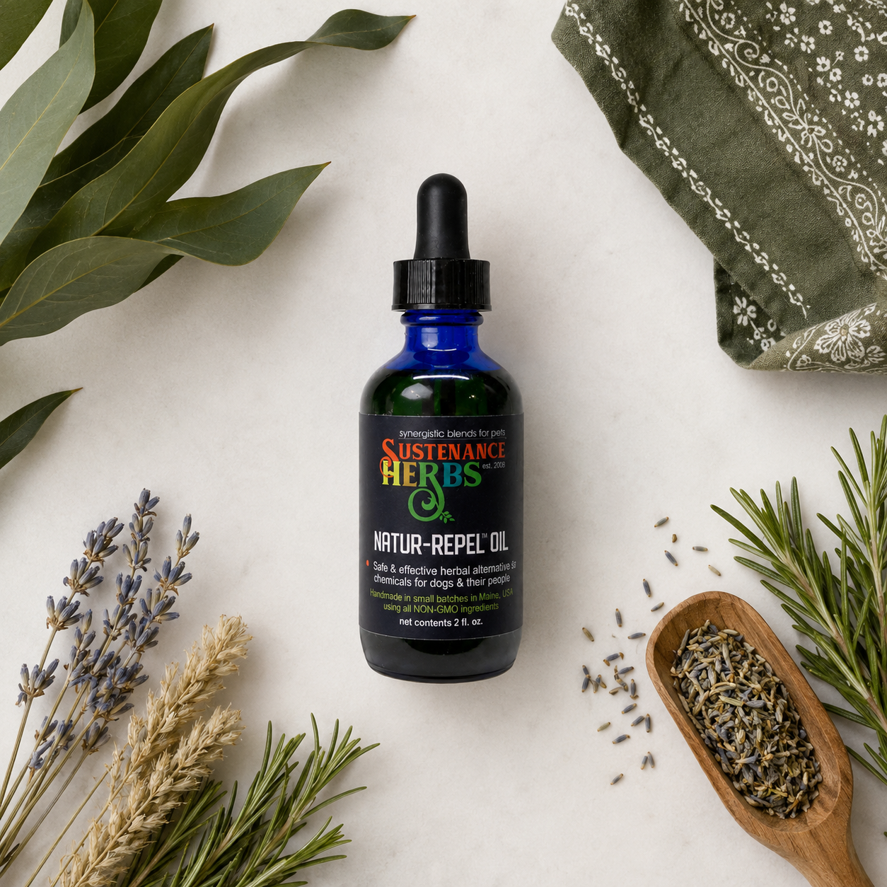 Natur-Repel™ – Organic Dog Bug Repellent Oil & Spray