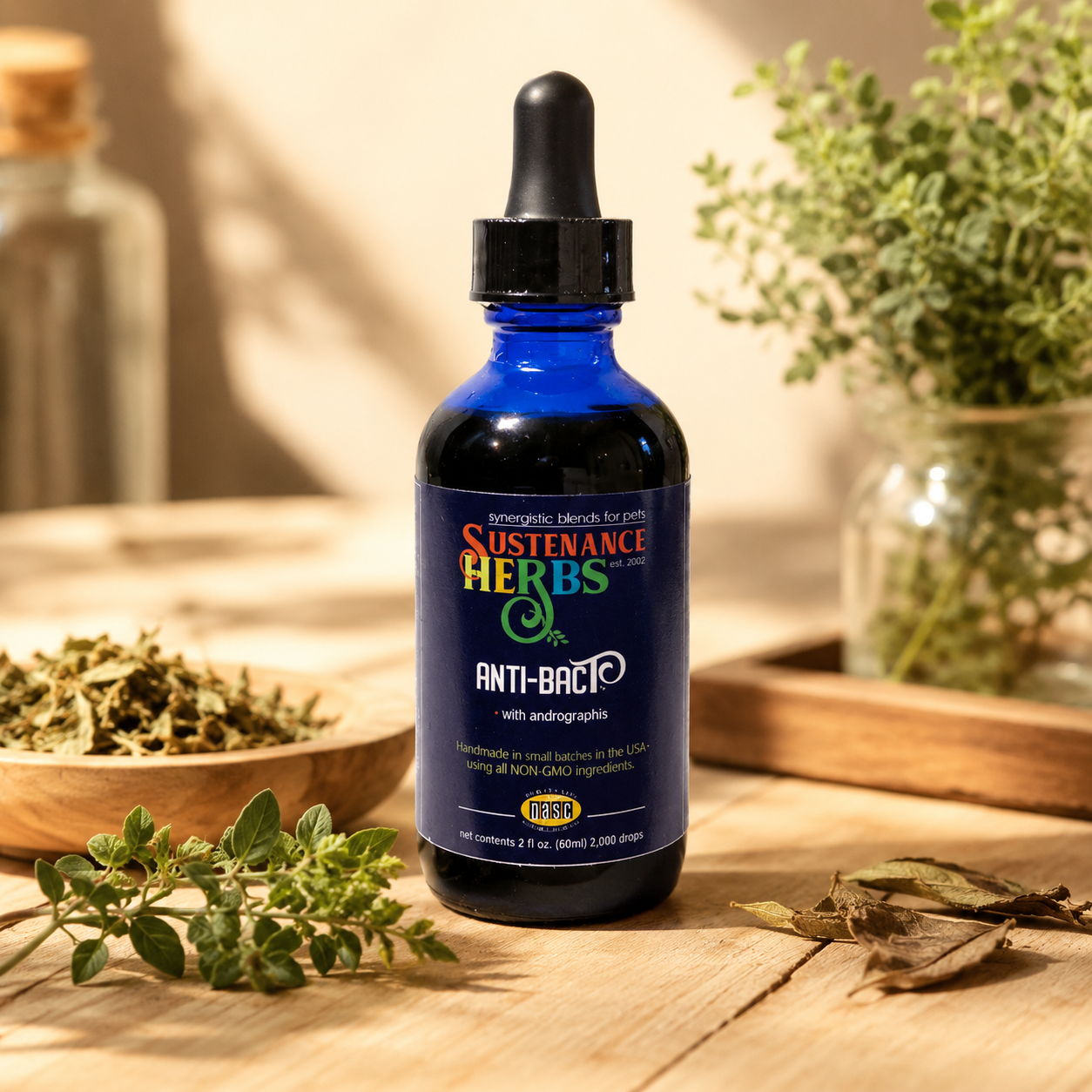 AntiBacT™ – Herbal Wellness Support for Dogs & Horses