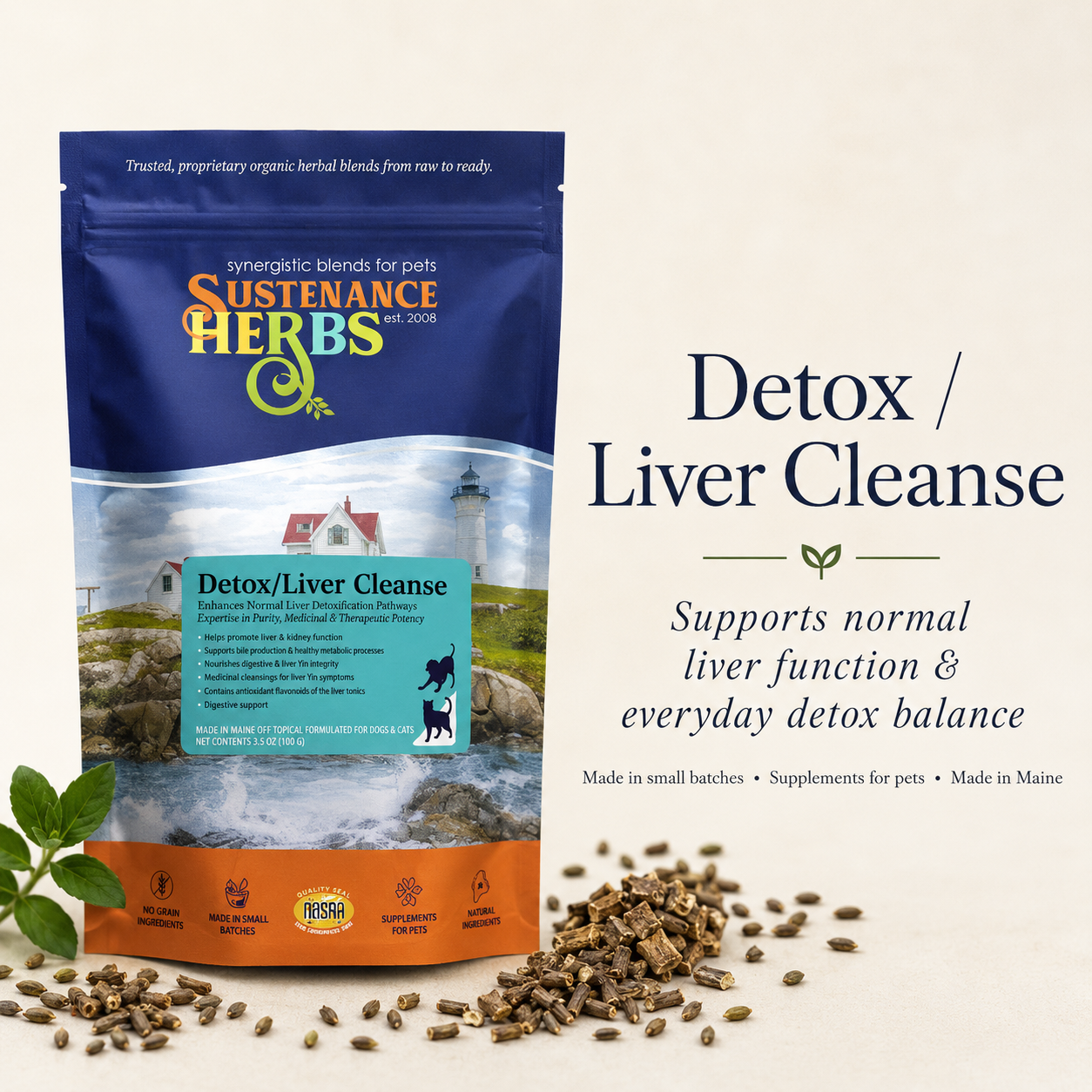Detox/Liver Cleanse™ – Herbal Support for Liver & Kidney Health