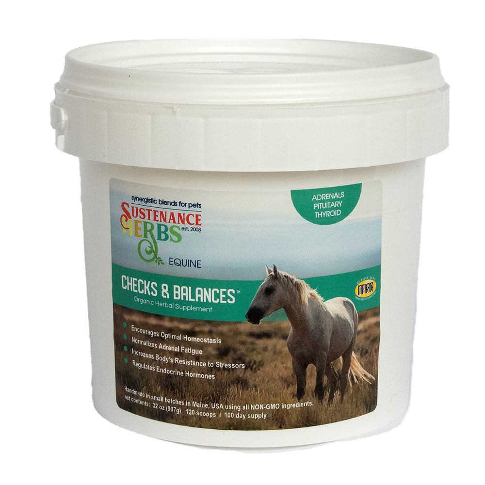 Checks & Balances™ – Natural Adrenal & Stress Support for Horses