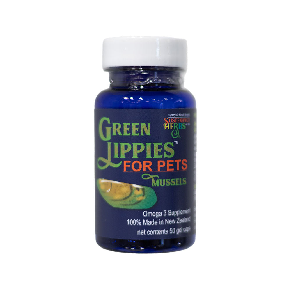 Green Lippies™ for Pets | Green Lipped Mussel Oil