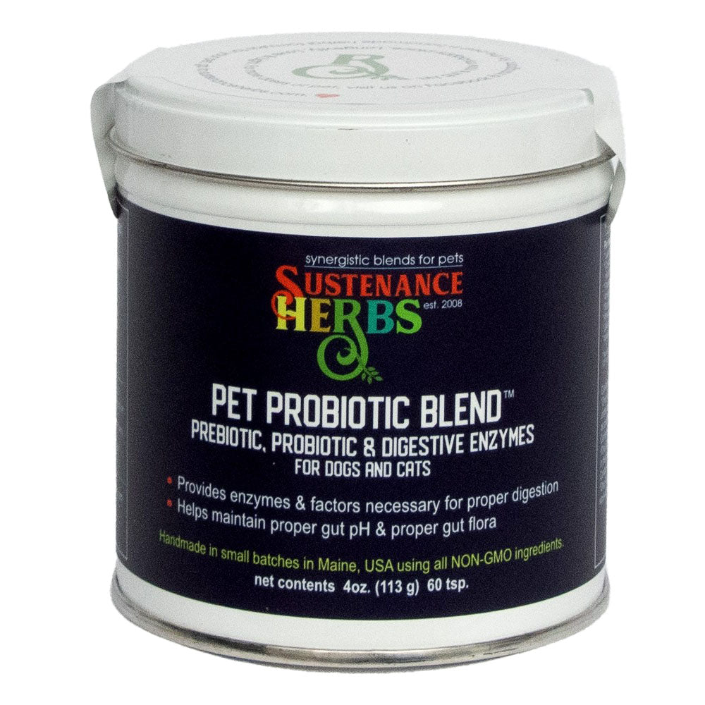 Pet Probiotic & Digestive Enzyme Blend – Gut Health Support for Dogs & Cats
