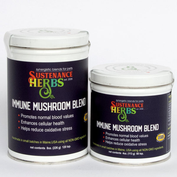 sustenance herbs for pets immune mushroom blend, sustenance herbs for pets immune mushroom blend