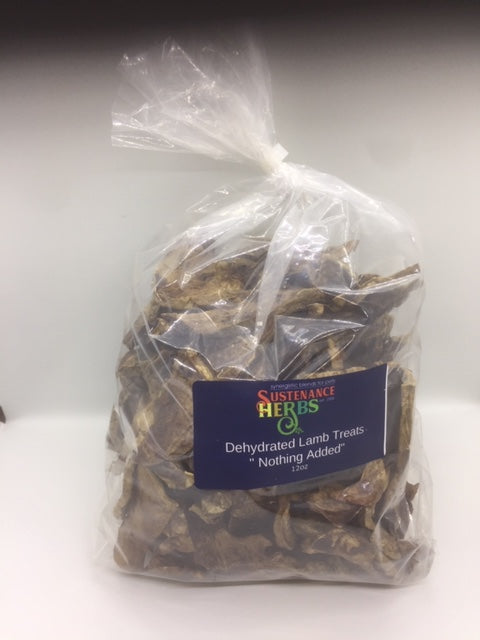 sustenance herbs for pets  lamb lung treats for cats and dogs