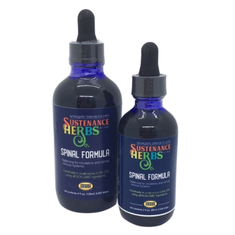 2oz and 4oz formula sizes of spinal formula