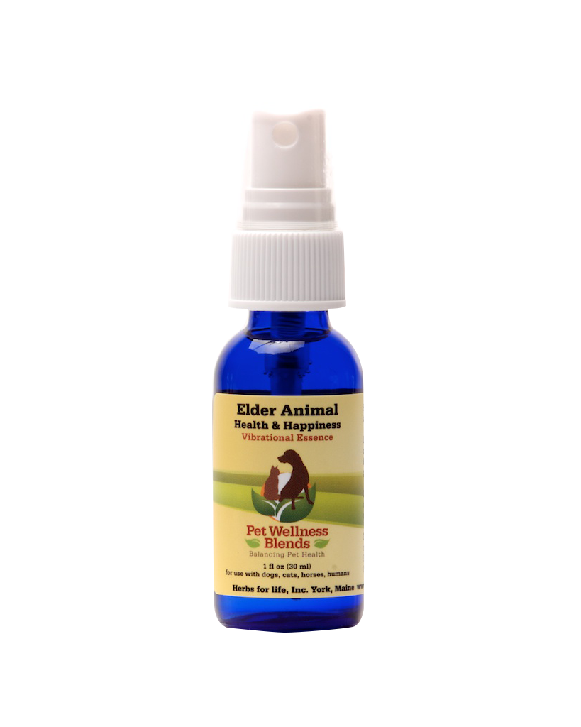 1 oz bottle of sustenance herbs for pets flower essence for senior pets