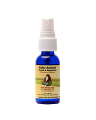 1 oz bottle of sustenance herbs for pets flower essence for senior pets
