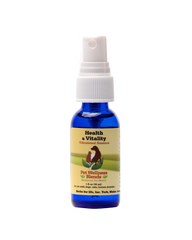 1 oz bottle of sustenance herbs for pets flower essence formula for health and vitality in dogs and cats