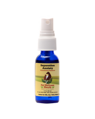 1 oz bottle of sustenance herbs for pets flower essence formula for anxiety in pets
